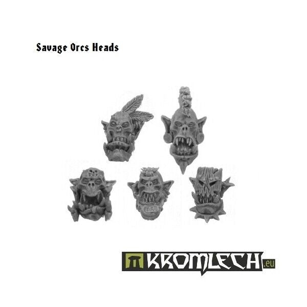 Orc Savage Heads