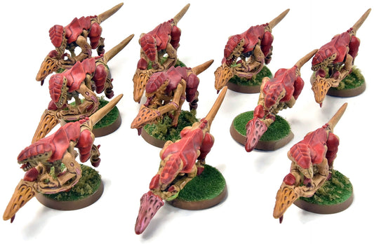 TYRANIDS 10 Termagants #7 Warhammer 40K WELL PAINTED