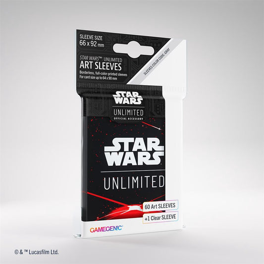 Star Wars Unlimited Art Sleeves Space Red