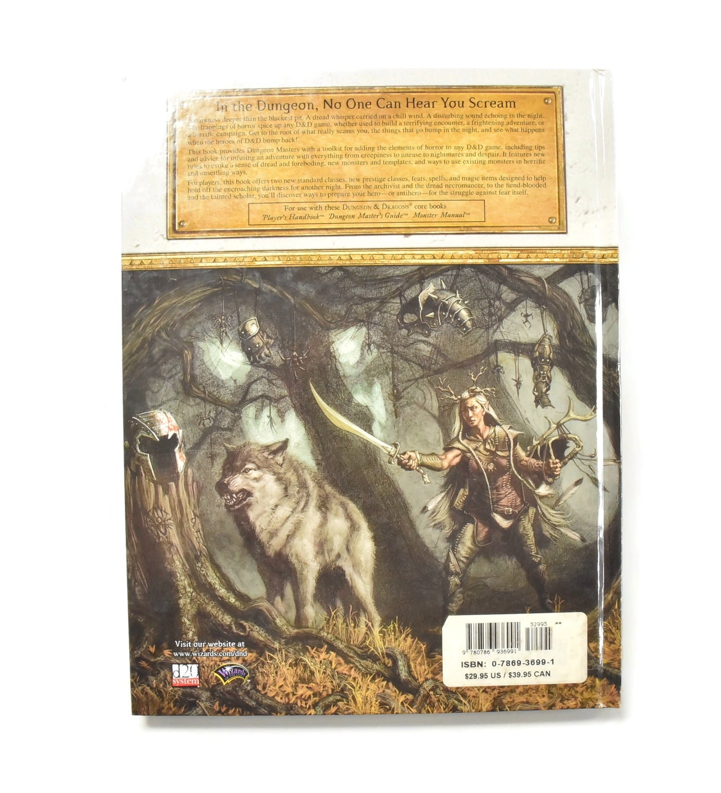 DUNGEONS & DRAGONS Heroes of Horror Book