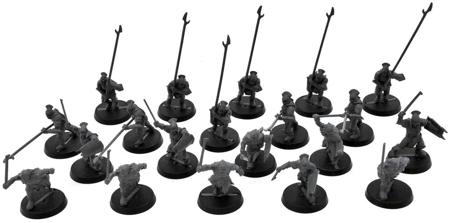 LOTR 20 Uruk-Hai #1 Middle Earth Strategy Battle Game