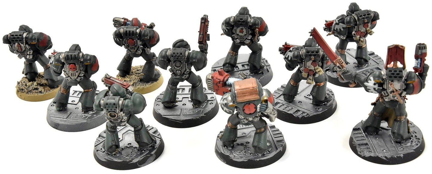 DARK ANGELS 10 Tactical Marines Squad #3 Warhammer 40K