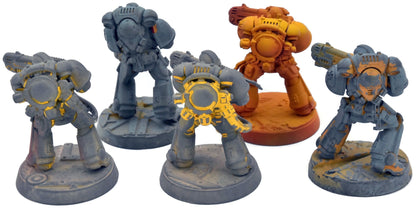SPACE MARINES 5 Primaris Hellblasters #2 Warhammer 40K Imperial Fists