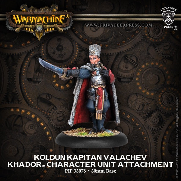 Khador - Koldun Kapitan Valachev (PIP 33078)