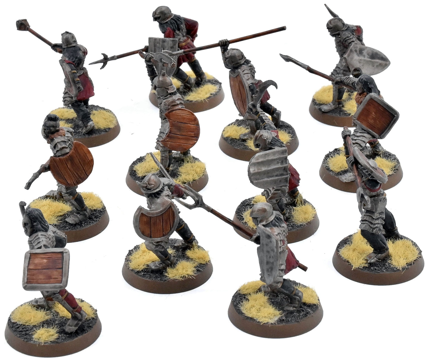LOTR 12 Morannon Orcs #3 WELL PAINTED Middle Earth Strategy Battle Game
