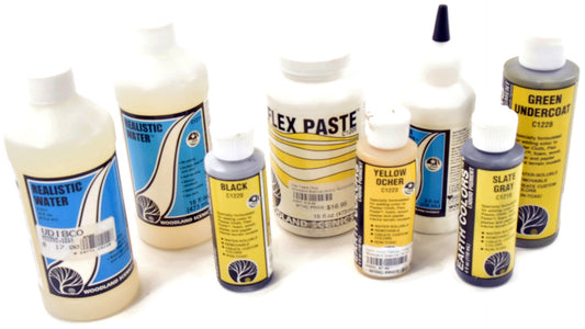 SCENERY Various Painting Liquids Lot #1