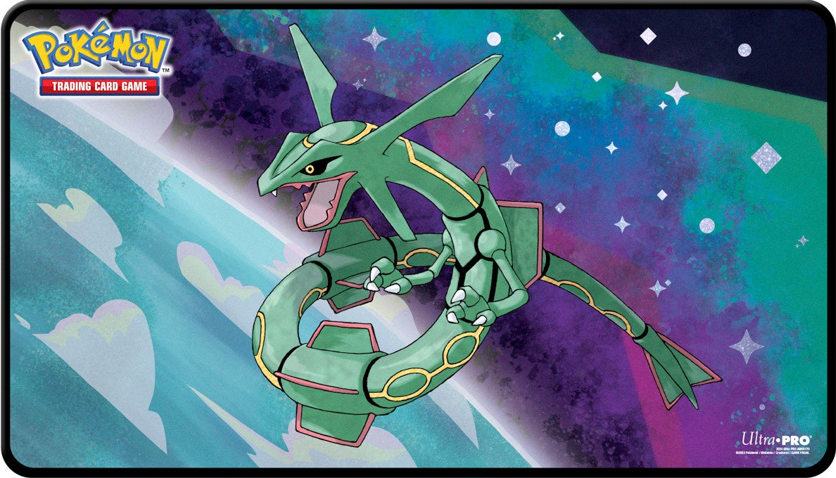 Ultra Pro Playmat Pokemon Rayquaza Legendary Foil