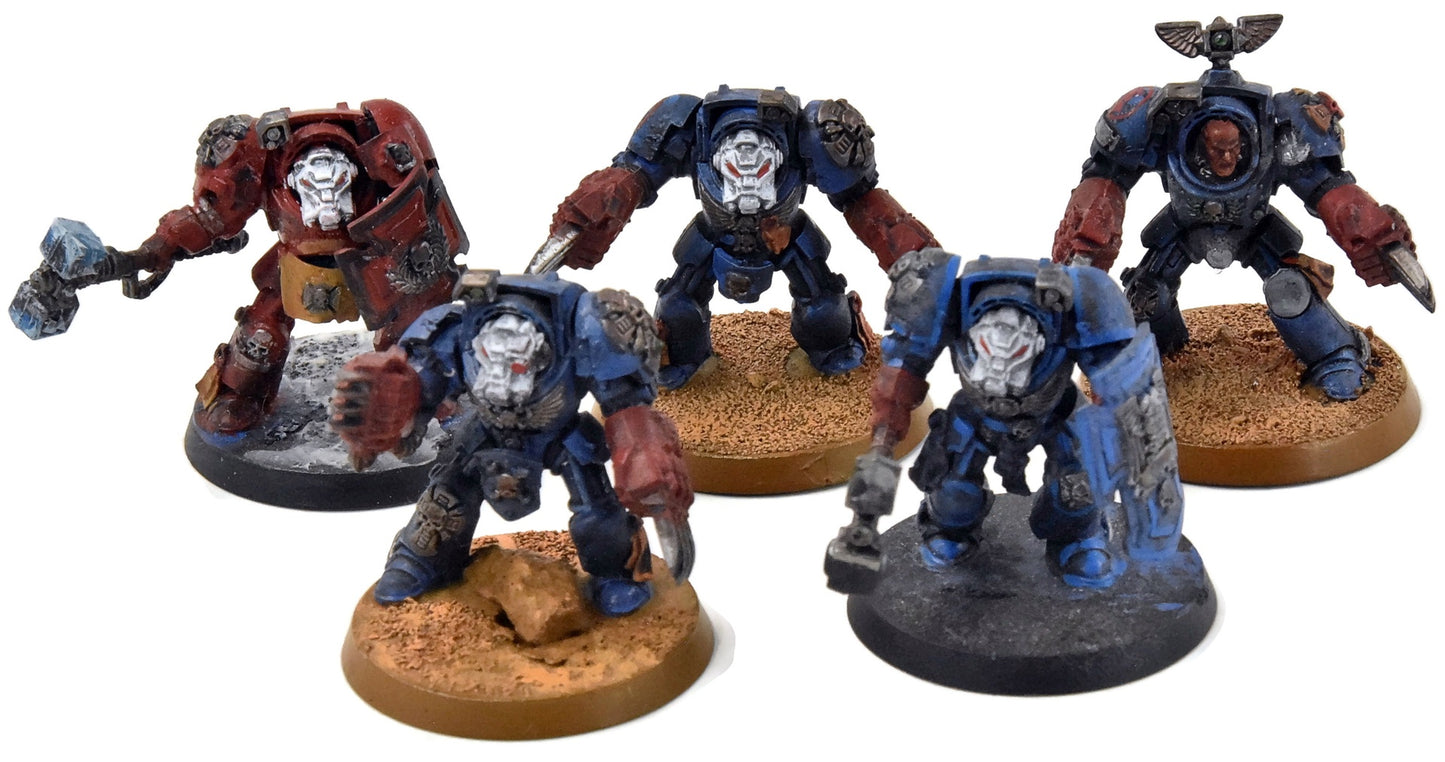 SPACE MARINES 5 Terminator Squad #1 Warhammer 40K 9425