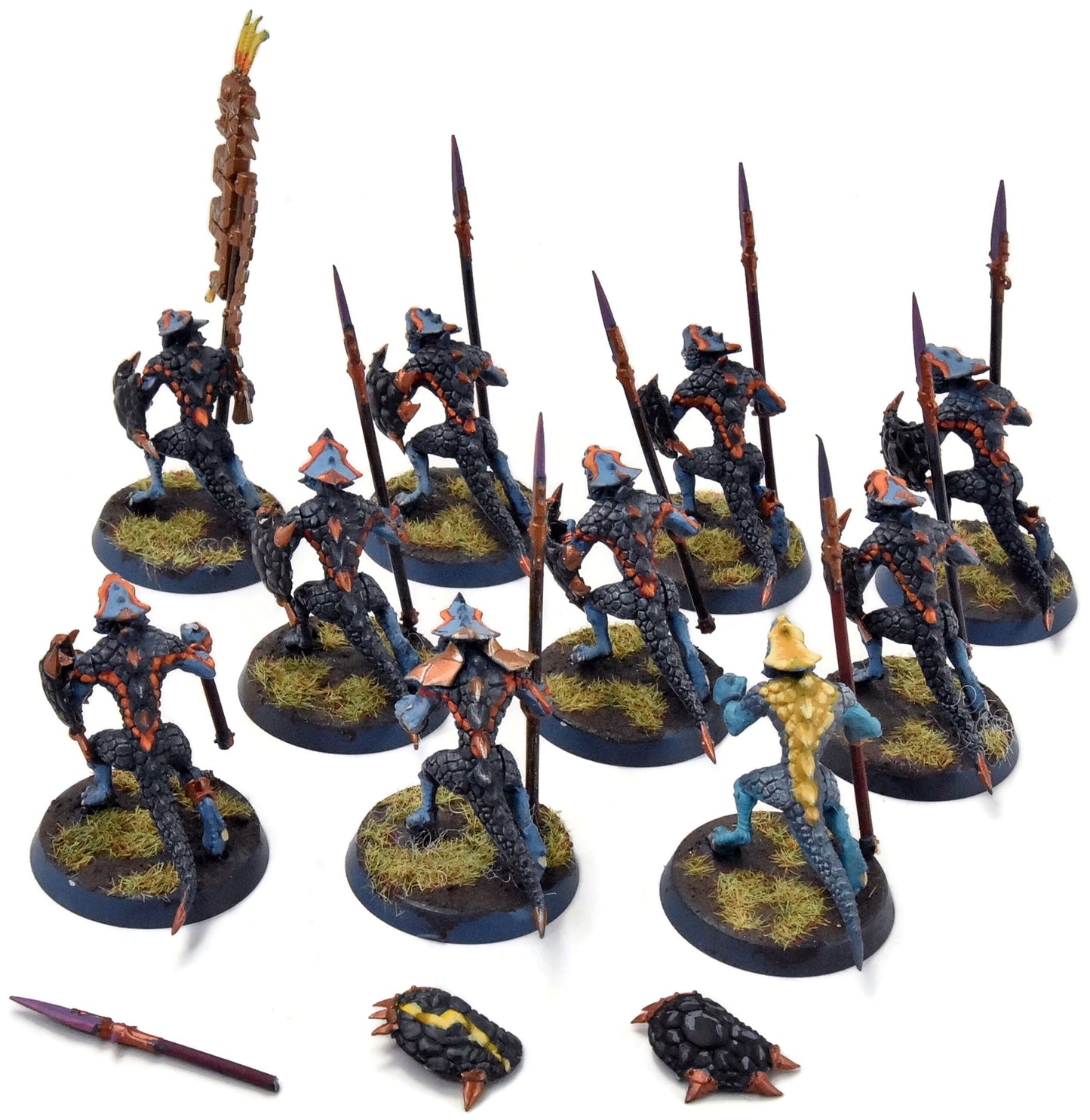 SERAPHON 10 Saurus Warriors #1 Sigmar