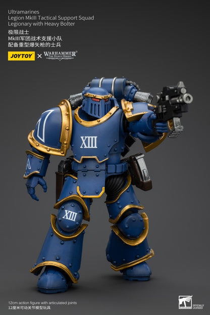Legion MKIII Tactical Support Squad Legionary with Heavy Bolter Ultramarines