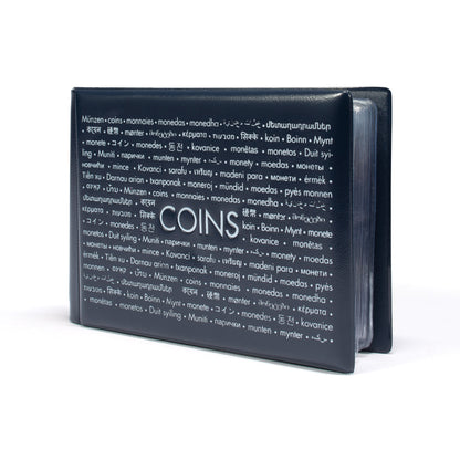 Coin Wallet Route With 8 Coin Sheets Each For 6 Coins Blue