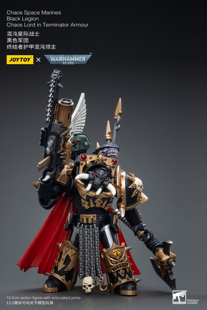 Black Legion Chaos Lord in Terminator Armour Chaos Space Marines Joy Toy