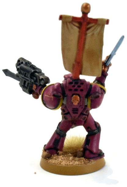 INQUISITION Space Marine Hero #7 CONVERTED Warhammer 40K Captain