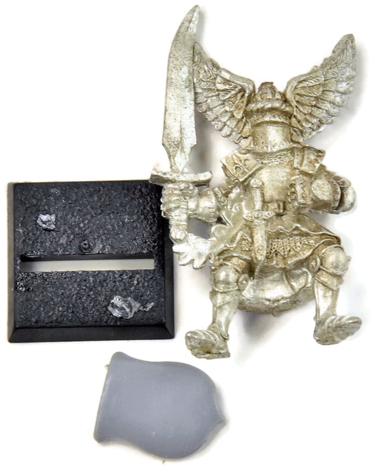 BRETONNIA Paladin On Foot #3 METAL Warhammer Fantasy Questing knight