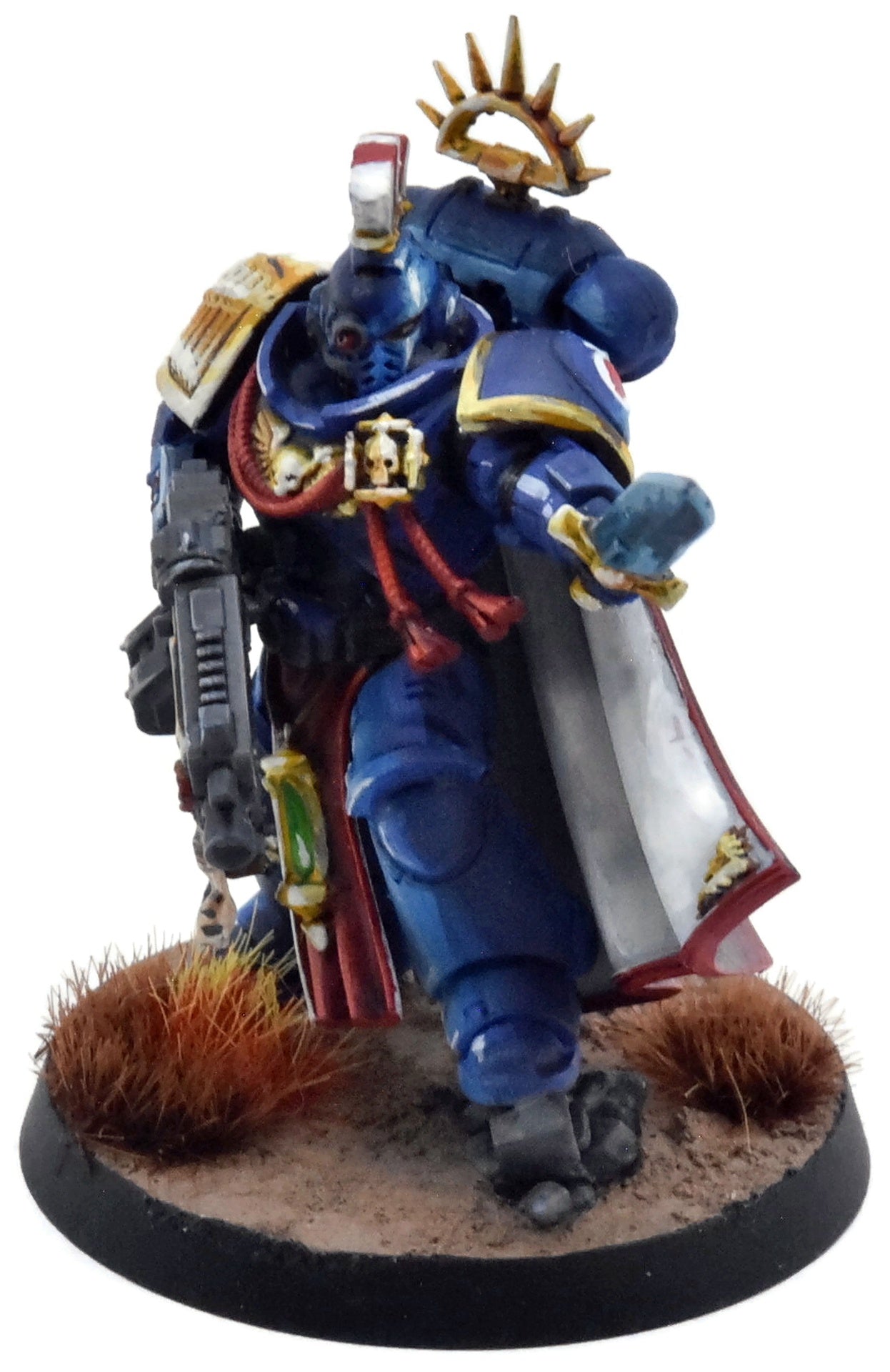 SPACE MARINES Primaris Captain #2 WELL PAINTED Warhammer 40K