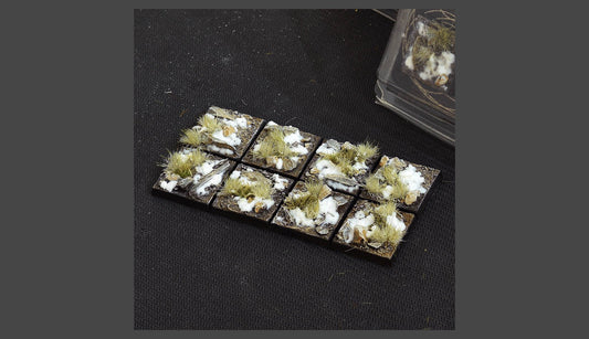 Winter Bases Square 25mm (8)