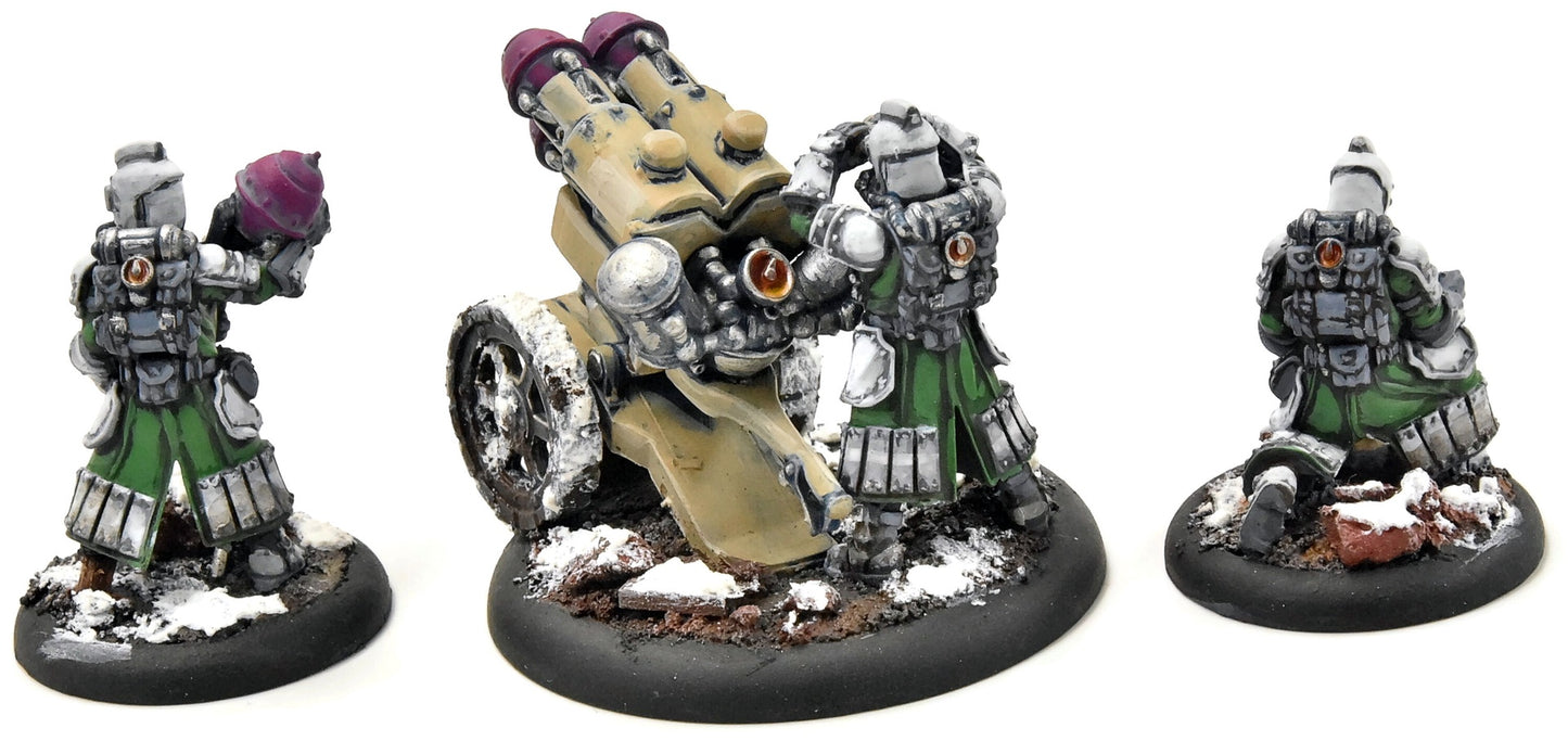 WARMACHINE Dragon's Breath Rocket #2 WELL PAINTED Crucible Guard
