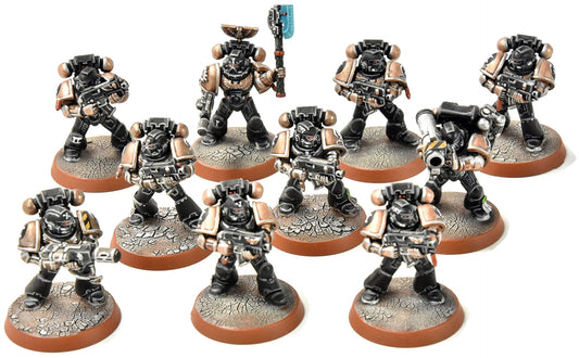 SPACE MARINES 10 Tactical Squad #3 PRO PAINTED Warhammer 40K
