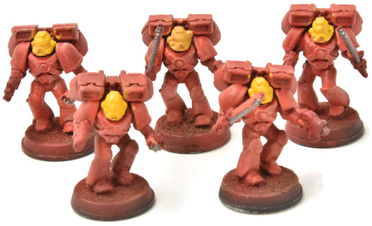BLOOD ANGELS 5 Assault Squad #1 Warhammer 40K heavy paint