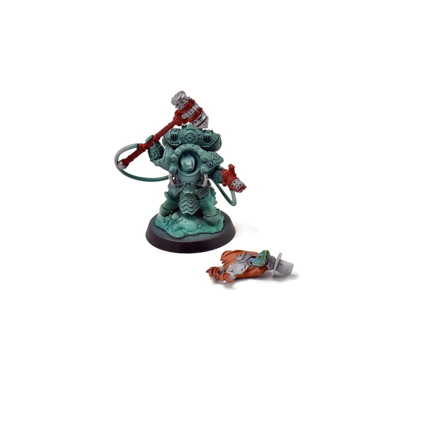 KHARADRON OVERLORDS Arkanaut Admiral Converted #1 Sigmar