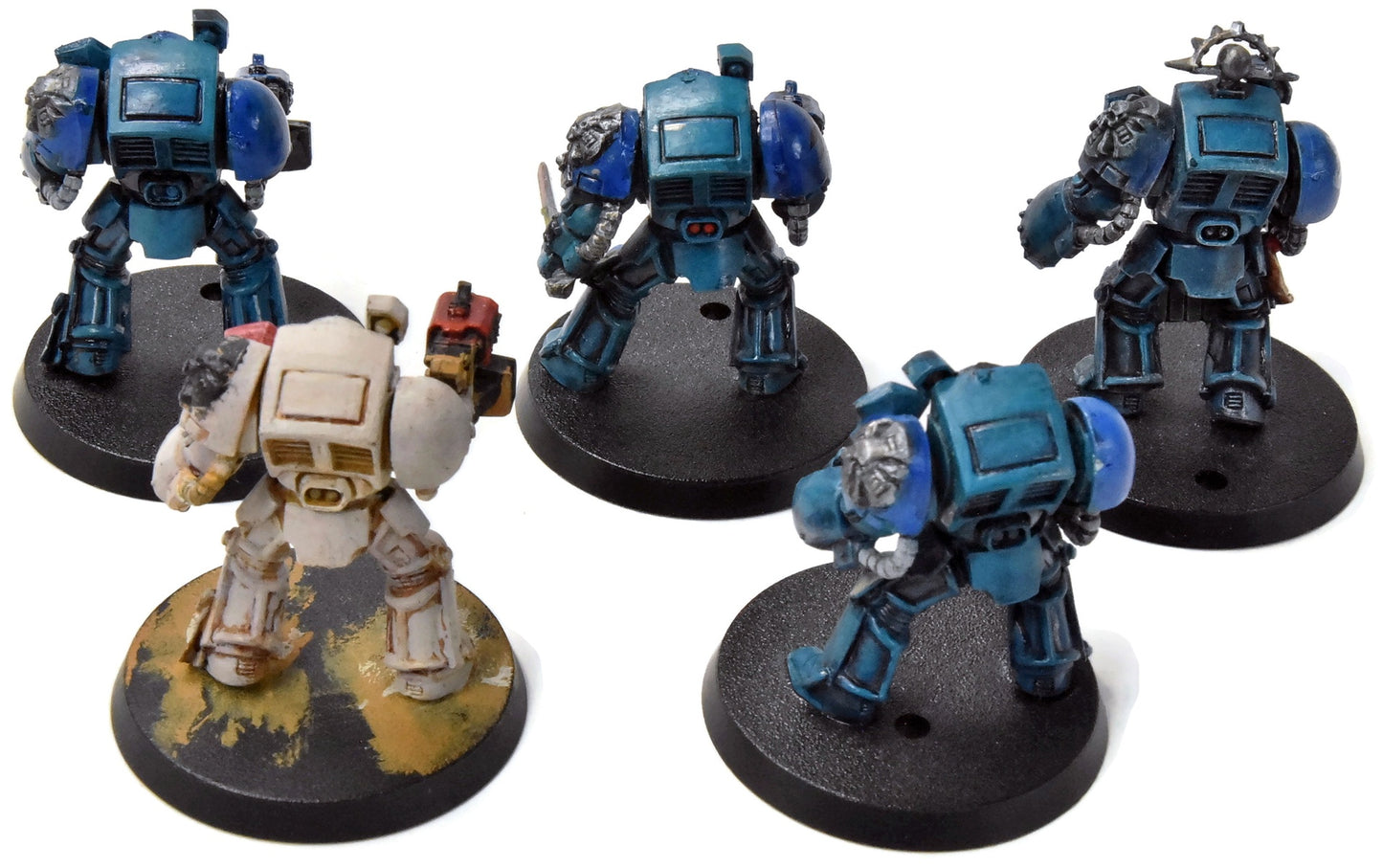 SPACE MARINES 5 Terminator Squad #1 Warhammer 40K 4801