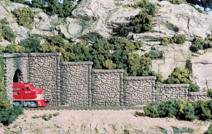 Woodland Scenics Wall Random Stone (N) (6/Pk) C1161