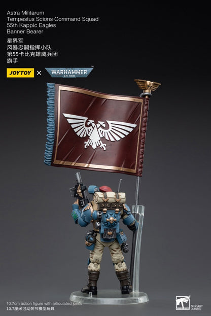 Tempestus Scions Command Squad 55th Kappic Eagles Banner Bearer Astra Militarum