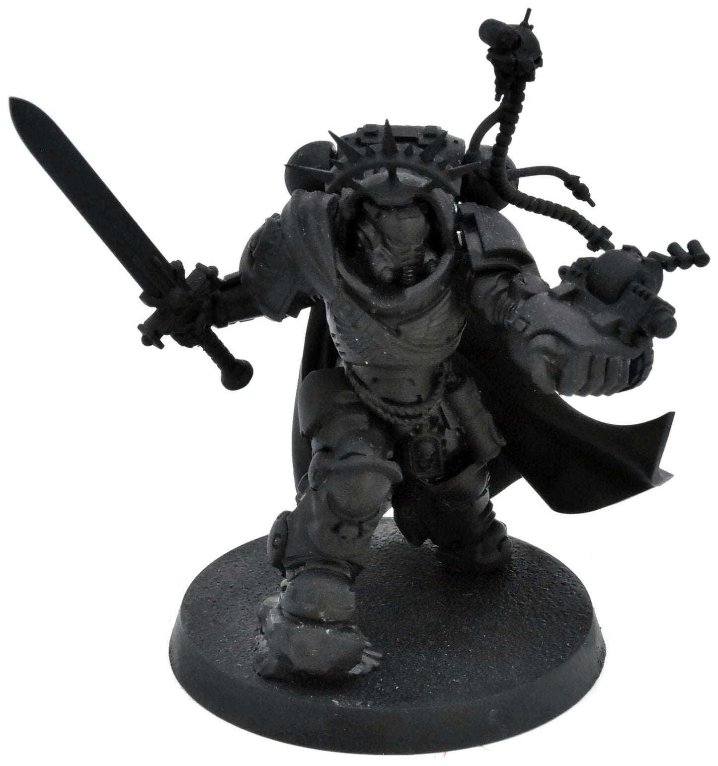 SPACE MARINES Captain In Gravis Armour #1 Warhammer 40K 3493