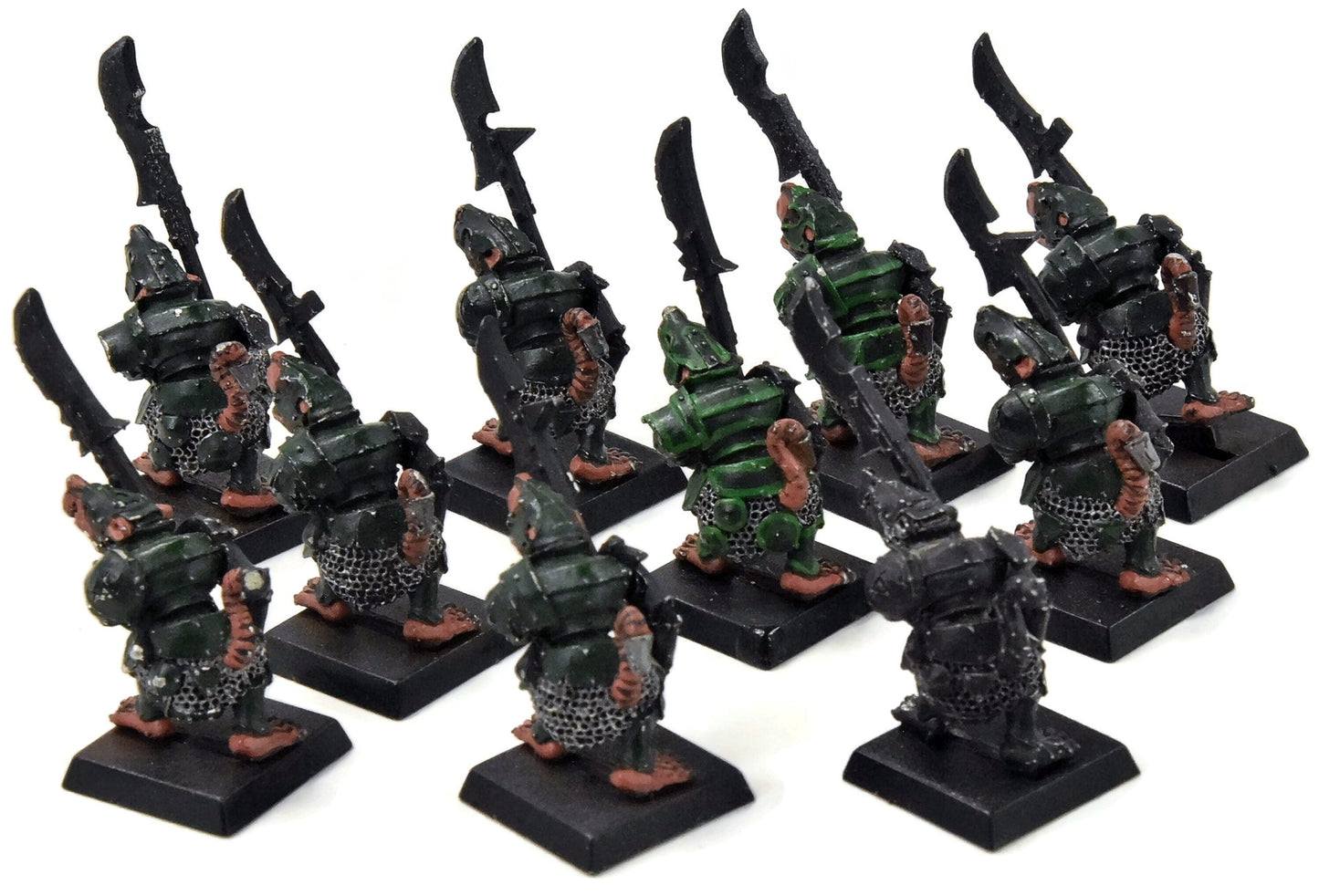 SKAVEN 10 Stormvermin Classic #2 METAL Warhammer Fantasy