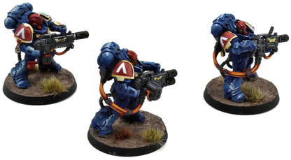 SPACE MARINES 3 Primaris Eradicators #1 WELL PAINTED Warhammer 40K 1284