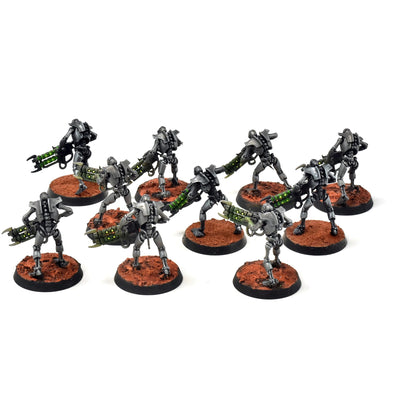 NECRONS 10 Warriors #3 WELL PAINTED Warhammer 40K