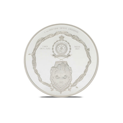 AGORO Marvel - Guardians of the Galaxy - Groot 1oz Silver Coin