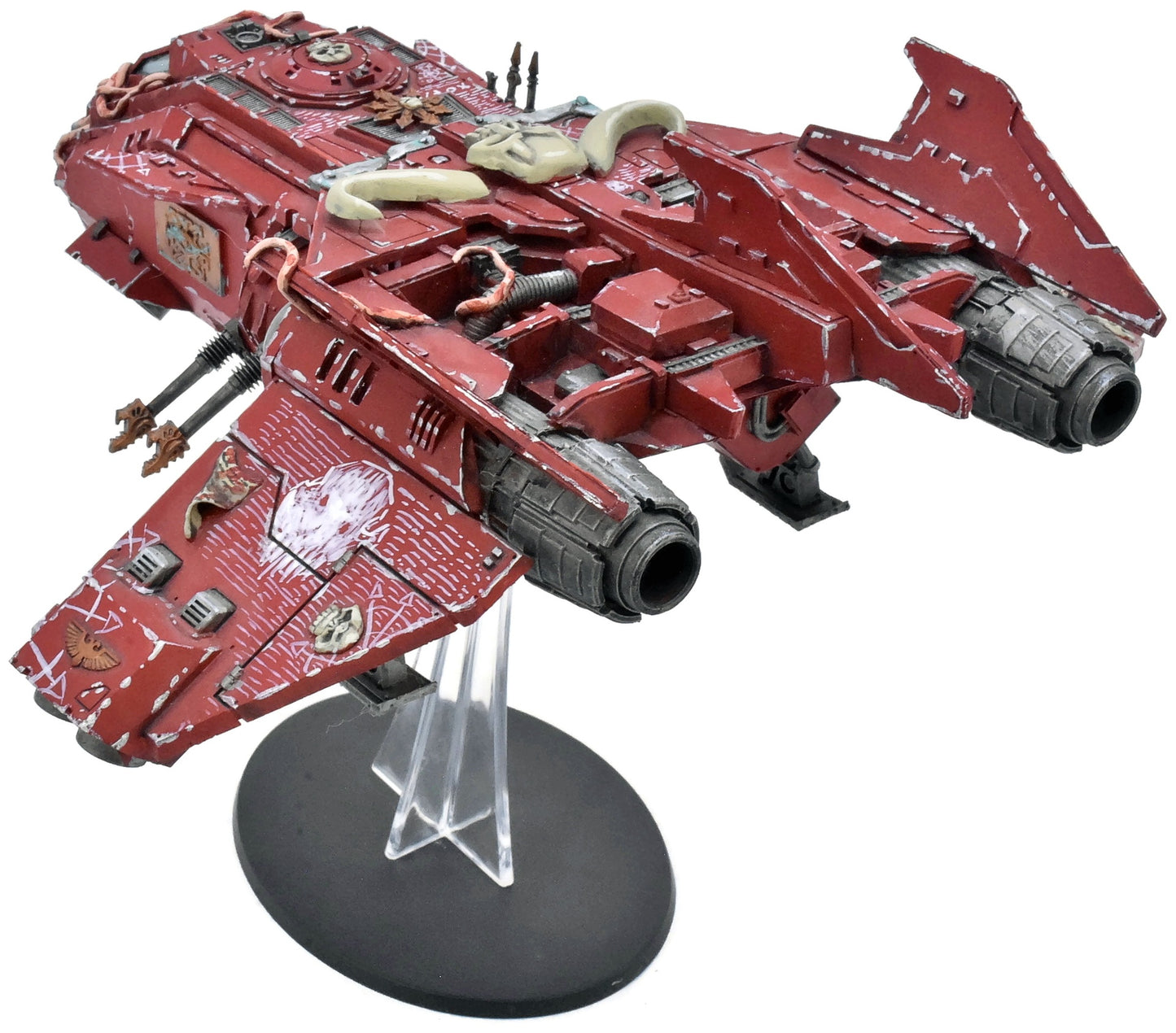 CHAOS SPACE MARINES Fire Raptor #1 PRO PAINTED FORGE WORLD 40K Converted