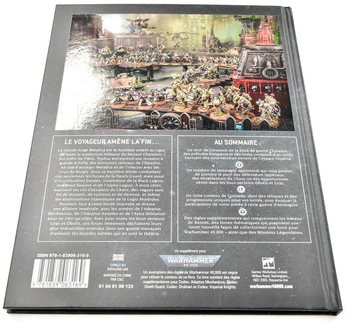 WARHAMMER Warhammer 40K Zone De Guerre Charadon Acte 1 Le Livre De La Rouille FR