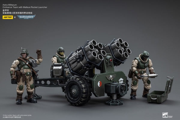Ordnance Team with Malleus Rocket Launcher Astra Militarum Joy Toy