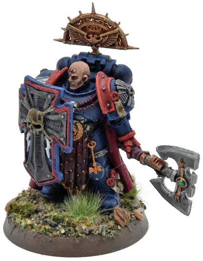 SPACE MARINES Captain Master of The Watch #1 WELL PAINTED Warhammer 40K