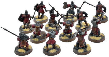 LOTR 12 Mordor Orcs #2 WELL PAINTED Middle Earth Strategy Battle Game