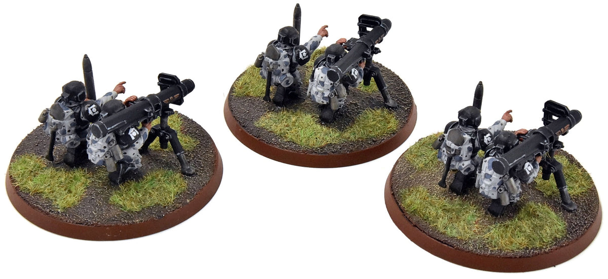 ASTRA MILITARIUM 3 Heavy Weapon Squad #10 WELL-PAINTED Warhammer 40K