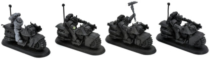 SPACE MARINES 4 Bike Squadron #13 Warhammer 40K Missing Bits