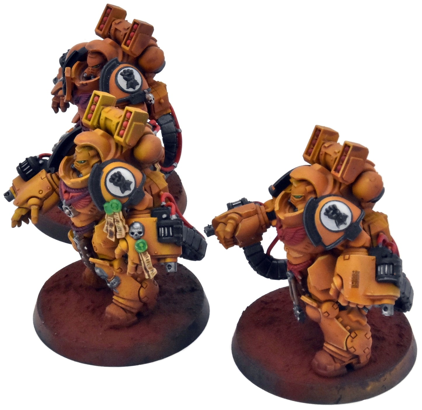 SPACE MARINES 3 Primaris Aggressors #1 PRO PAINTED Warhammer 40K Imperial Fists