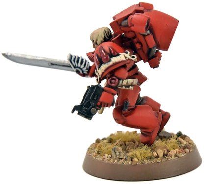 BLOOD ANGELS Lieutenant with Jump Pack #1 PRO PAINTED Warhammer 40K