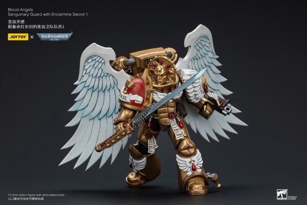 Sanguinary Guard with Encarmine Sword 1 Blood Angels Joy Toy