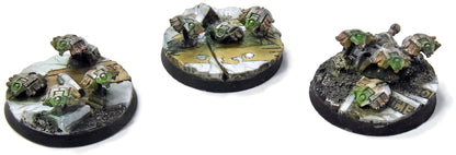 NECRONS 3 Scarab Swarms #1 WELL PAINTED Warhammer 40K