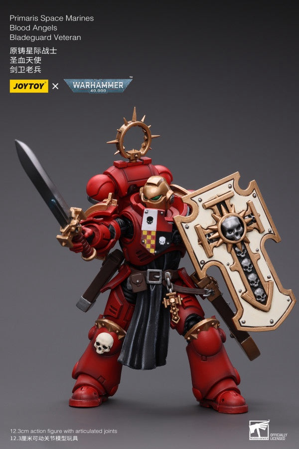 Primaris Space Marines Blood Angels Bladeguard Veteran Joy Toy
