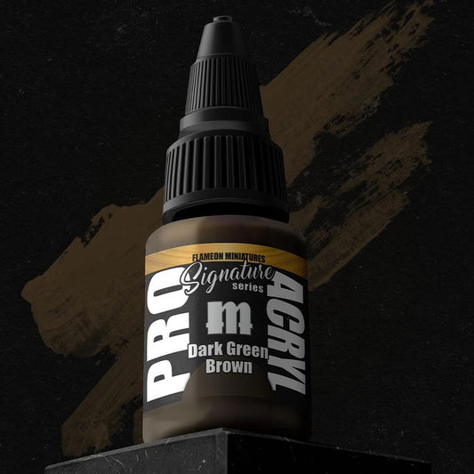 Pro Acryl S25 - Flameon Dark Green Brown (22ml)