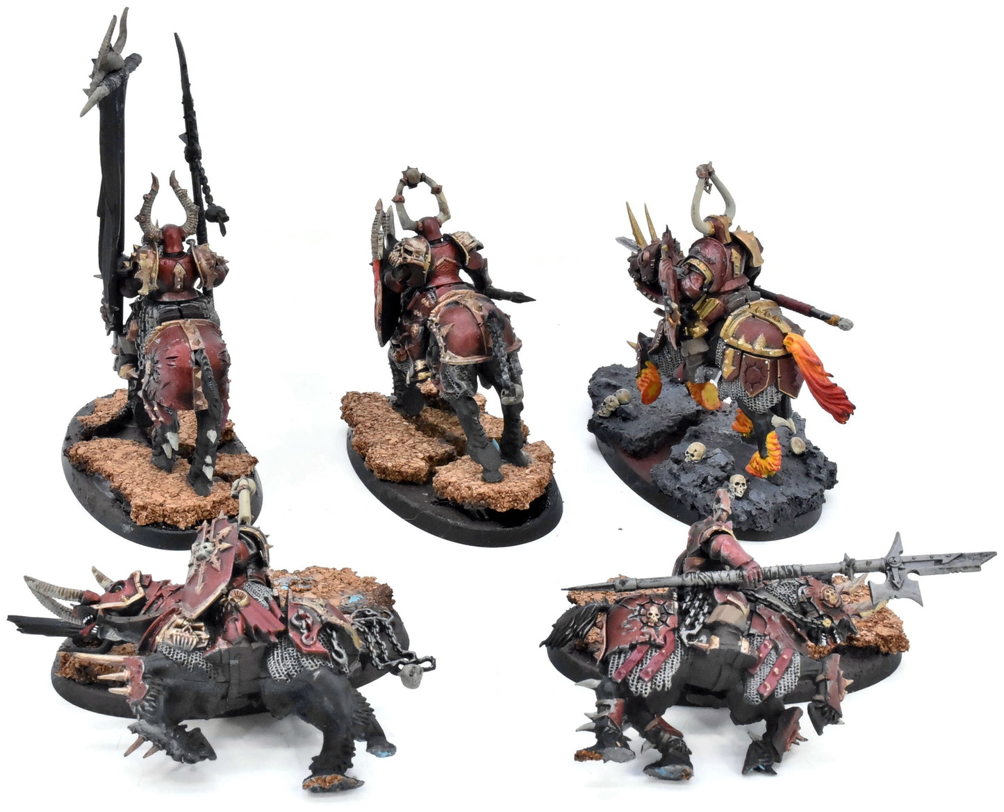 SLAVES TO DARKNESS 5 Std Chaos Knights #2 Warhammer Sigmar