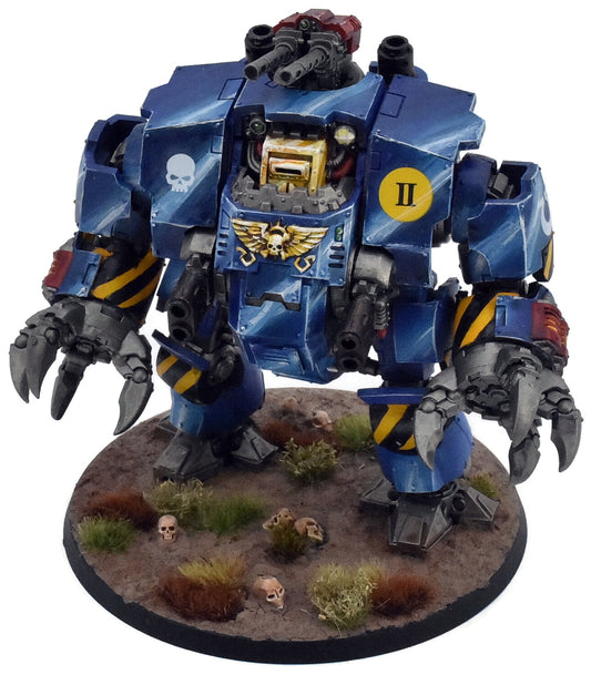 SPACE MARINES Brutalis Dreadnought #1 WELL PAINTED Warhammer 40K