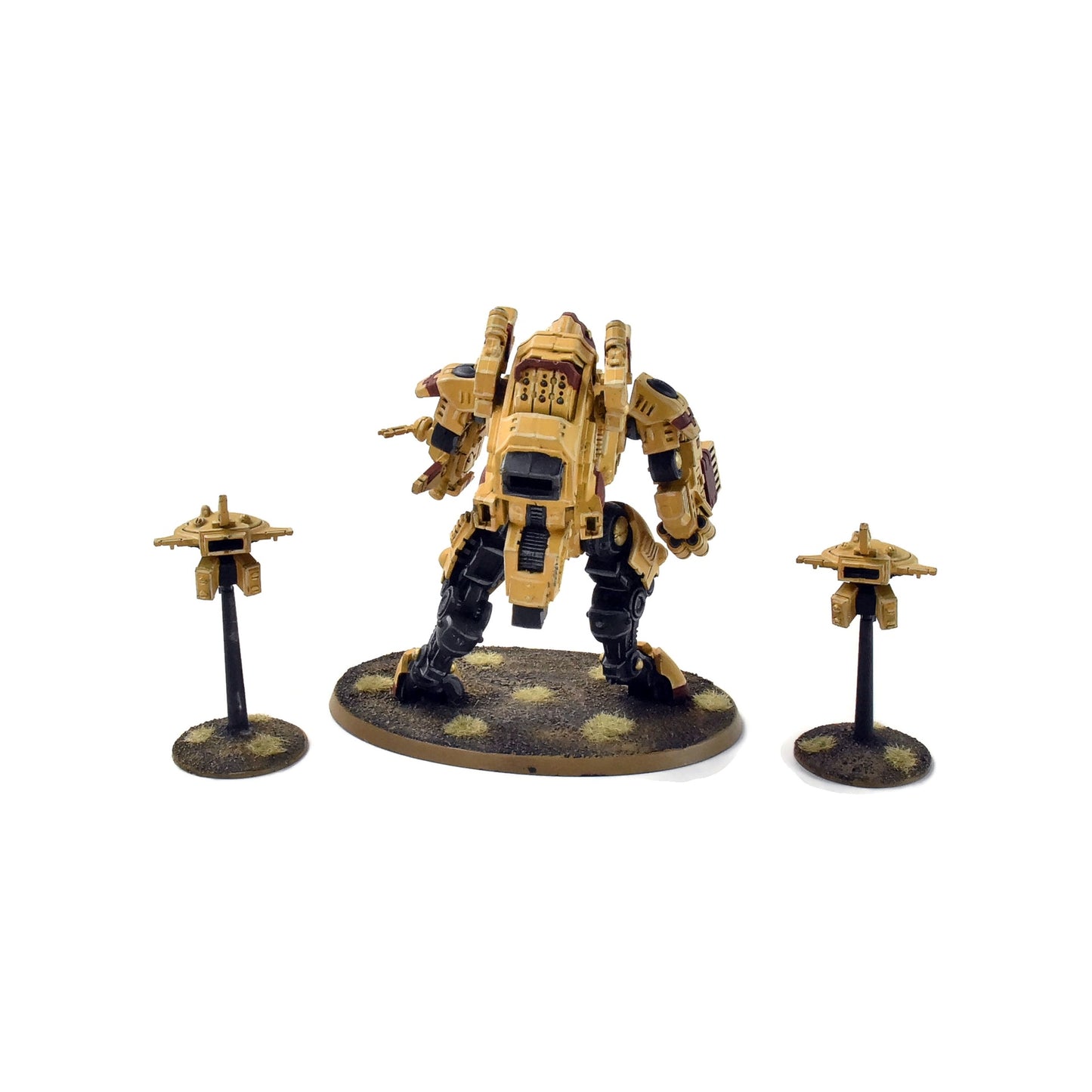 TAU EMPIRE XV95 Ghostkeel Battlesuit + Drones #1 Warhammer 40K