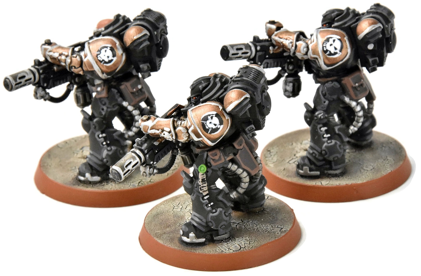 SPACE MARINES 3 Eradicators #3 PRO PAINTED Warhammer 40K
