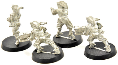 TAU EMPIRE 4 Pathfinders #8 METAL Missing Gun Warhammer 40K